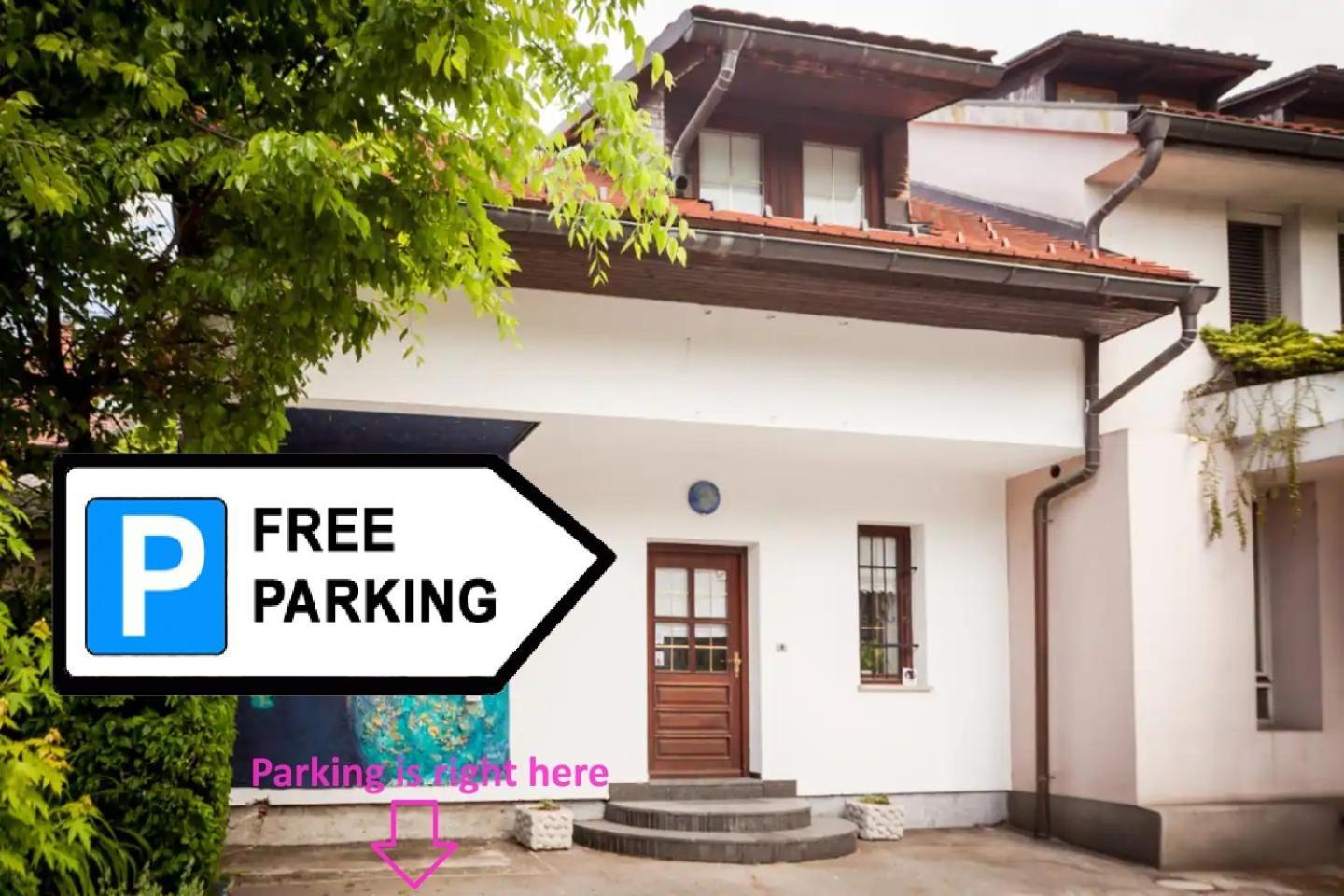 Apartamento Avrora House Free Parking In Old Town Liubliana Exterior foto